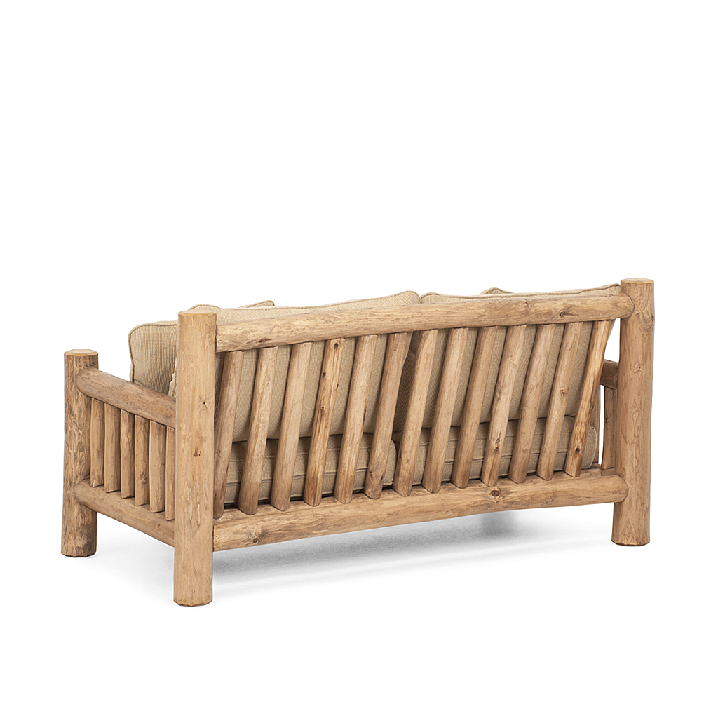 Noah Loveseat 1278 Pecan finish La Lune Collection rustic furniture