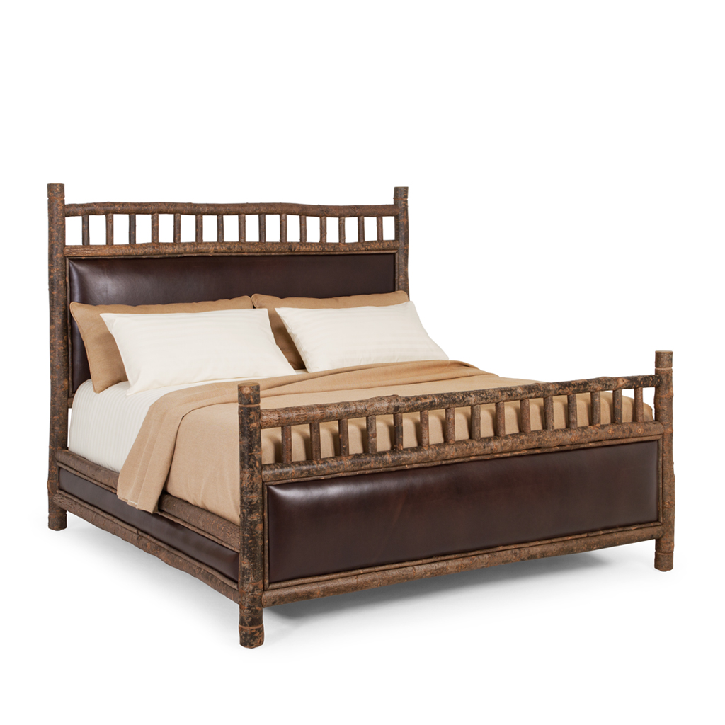 Olive Bed 4245 Natural finish La Lune Collection rustic furniture