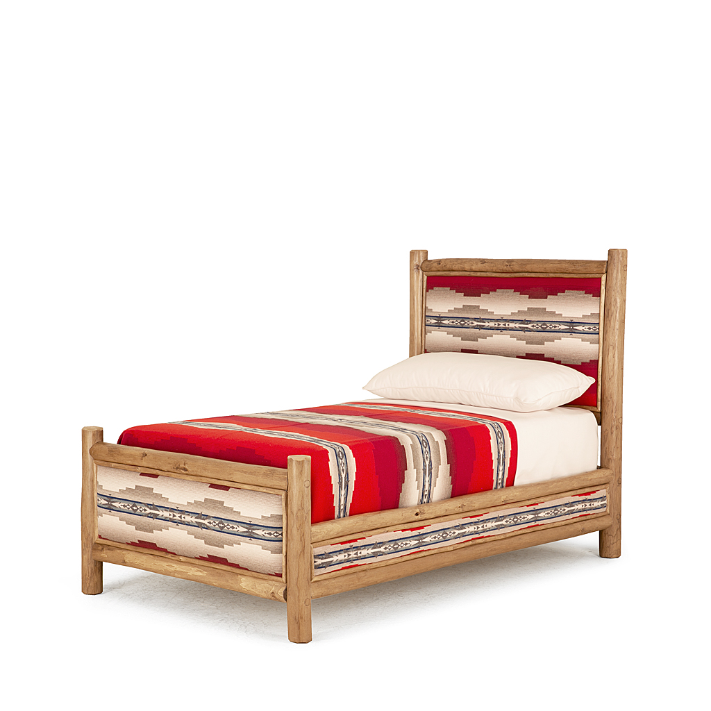 Beau Bed 4700 Pecan finish La Lune Collection rustic furniture