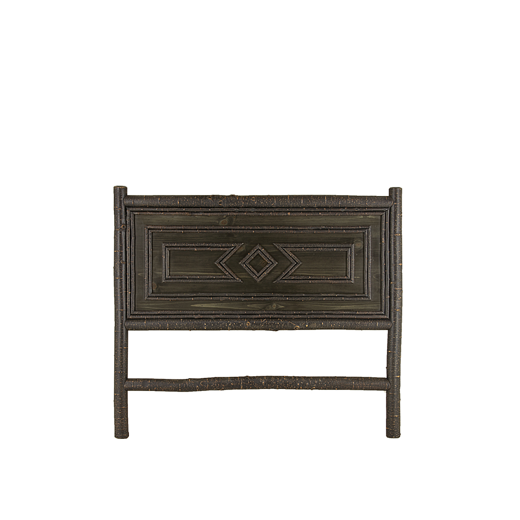 Lulu Headboard 4234 Ebony finish La Lune Collection rustic furniture