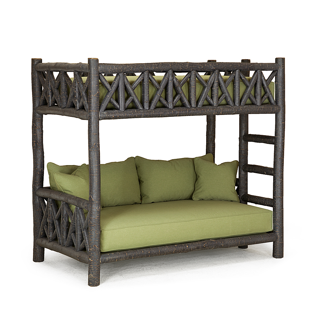 Alfie Bunk Bed 4257R Ebony finish La Lune Collection rustic furniture