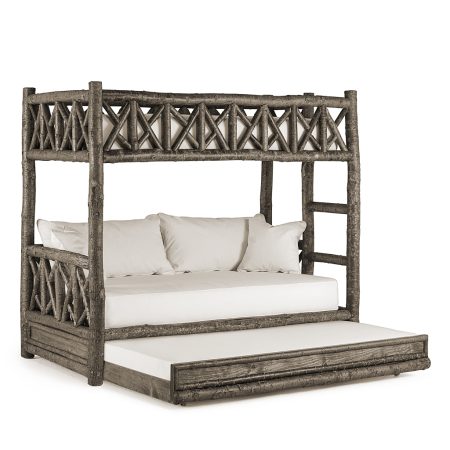 Alfie Bunk Bed with Trundle 4256R La Lune Collection rustic furniture