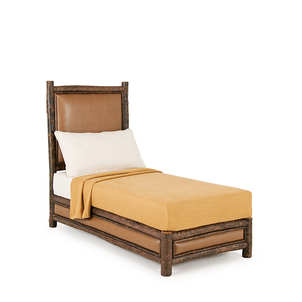 Beau Platform Bed 4094 Natural finish La Lune Collection rustic furniture