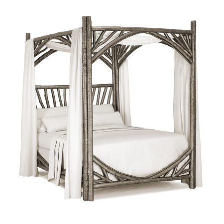 Cristina Canopy Bed 4280 La Lune Collection rustic furniture