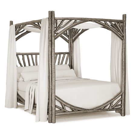 Cristina Canopy Bed 4282 La Lune Collection rustic furniture