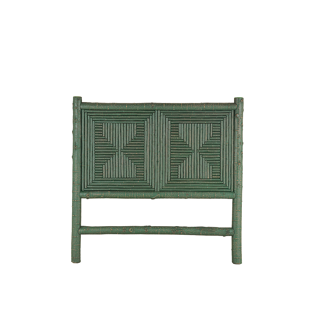 Jaden Headboard 4272 Forest finish La Lune Collection rustic furniture