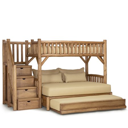 Kenzo Bunk Bed w/ Trundle & Stairs (XL-T/Queen)