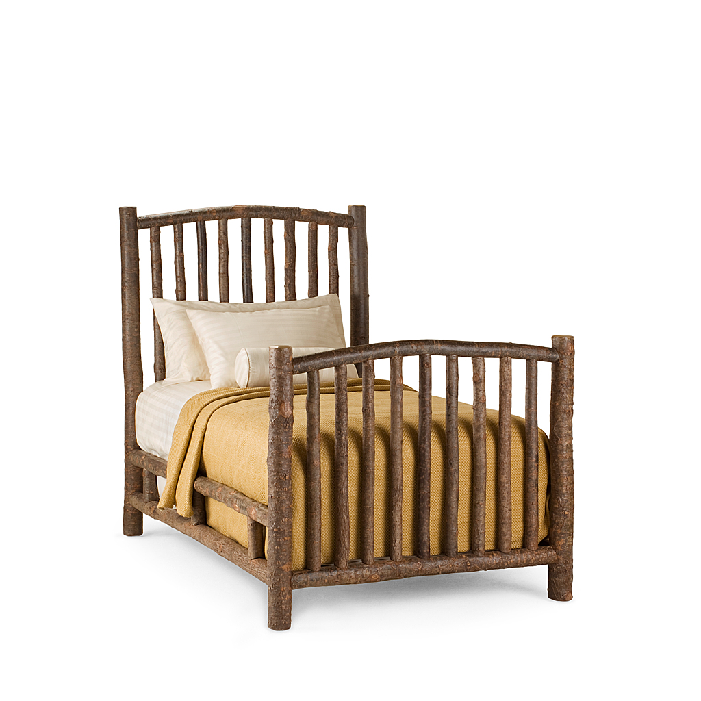 Lila Bed 4000 Natural finish La Lune Collection rustic furniture