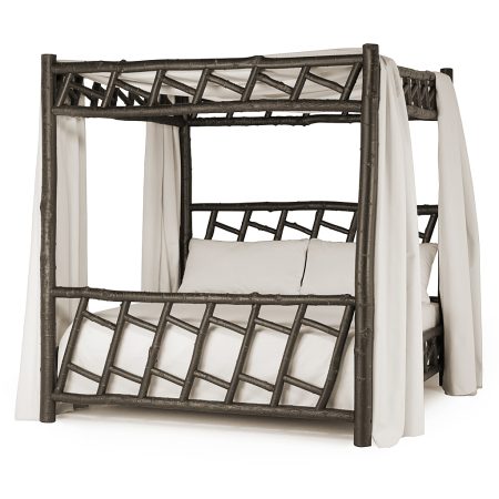 Malik Canopy Bed 4178 La Lune Collection rustic furniture