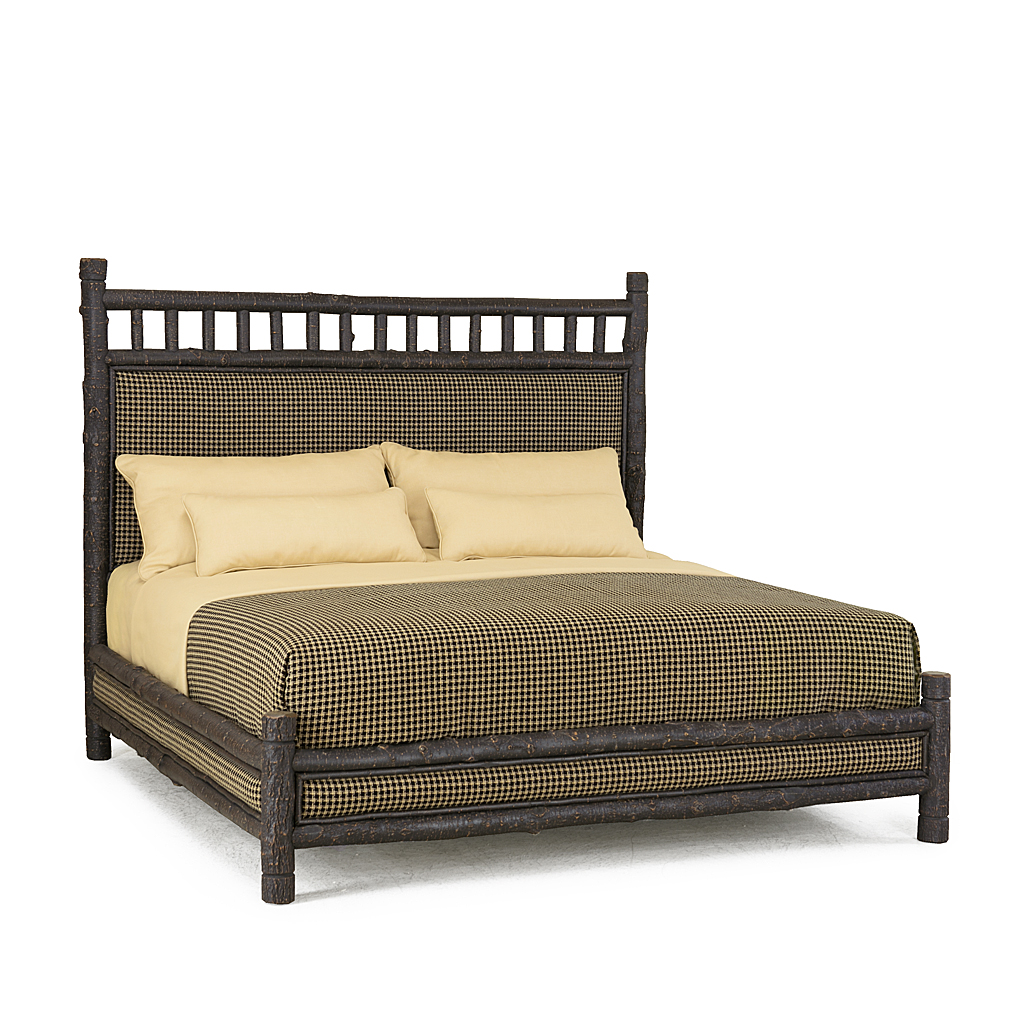 Olive Bed 4503 Ebony finish La Lune Collection rustic furniture