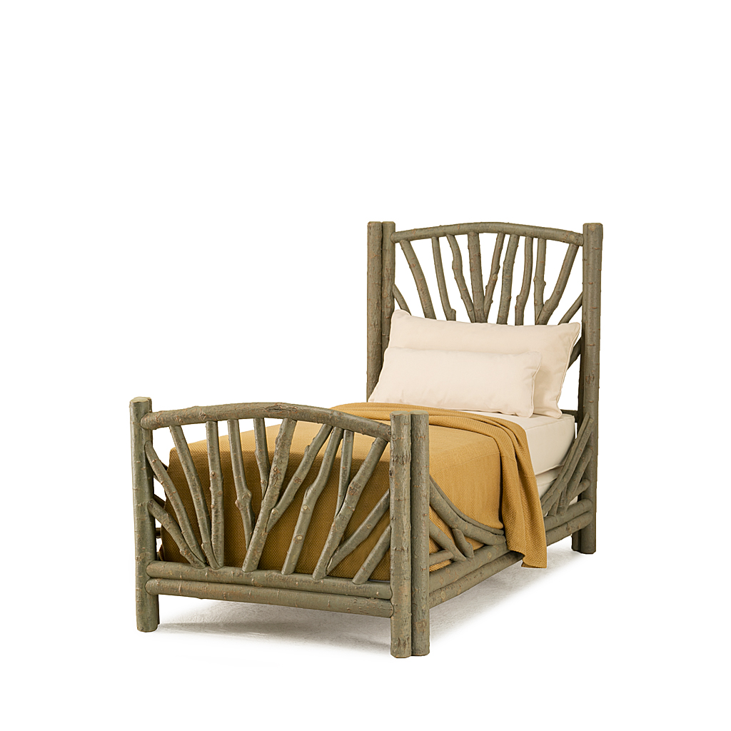Penny Bed 4300 Sage finish La Lune Collection rustic furniture