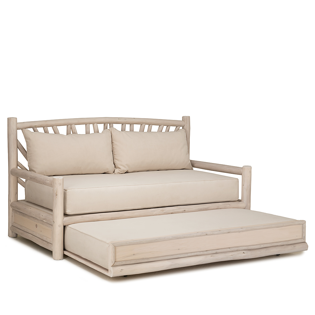 Penny Trundle Daybed 4672 Bone finish La Lune Collection rustic furniture