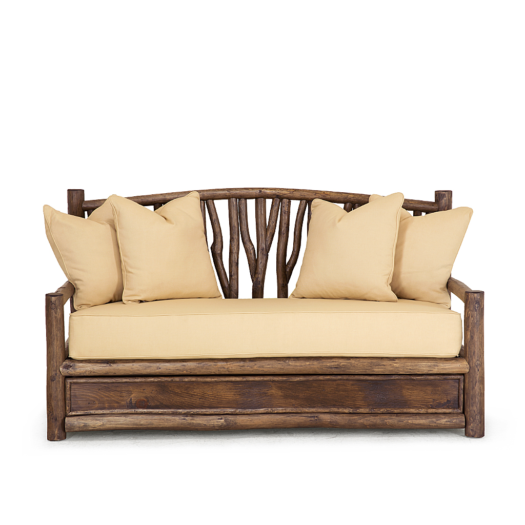 Penny Trundle Daybed 4672 Kahlua finish La Lune Collection rustic furniture