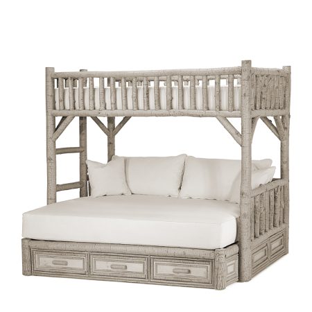Silas Bunk Bed with Drawers 4628L La Lune Collection rustic furniture