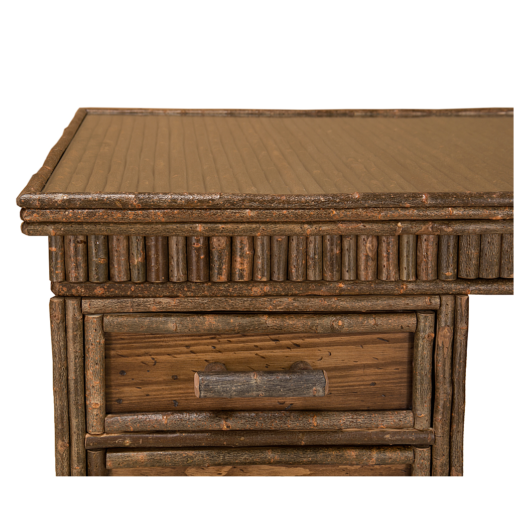 Bruno Desk 2141 Natural finish La Lune Collection rustic furniture