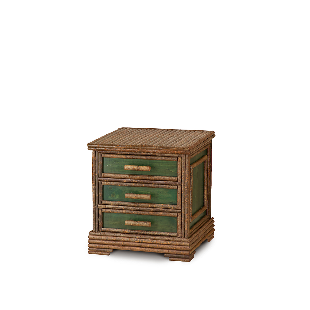 Charlie Chest 2159 Natural finish with Forest Pine background La Lune Collection rustic furniture