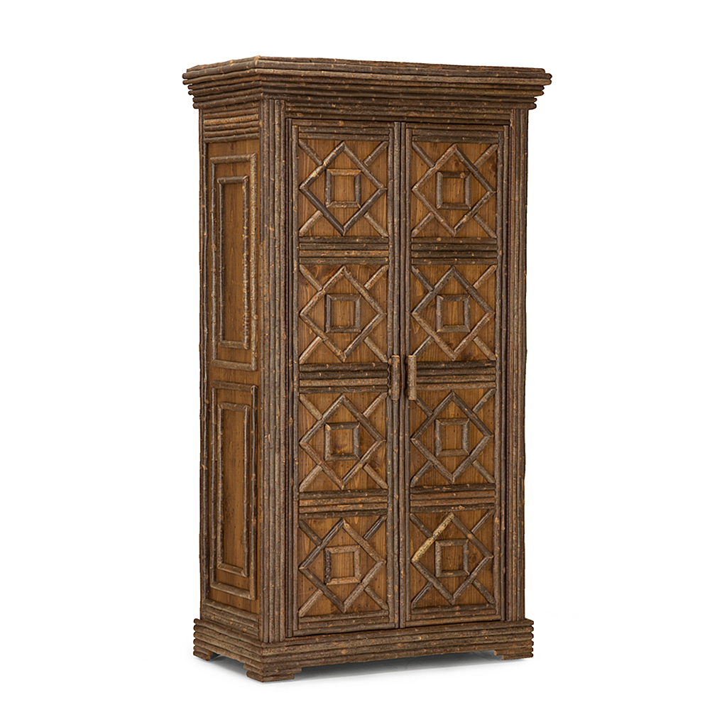 Davis Armoire 2046 Natural finish La Lune Collection rustic furniture