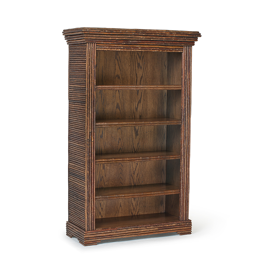 Robin Bookcase 2080 Natural finish La Lune Collection rustic furniture