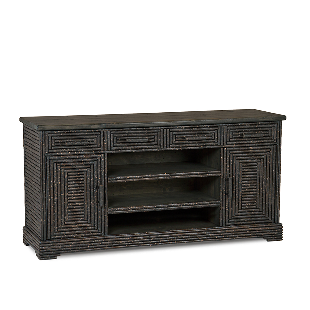 Ira Sideboard 2636 Ebony finish La Lune Collection rustic furniture