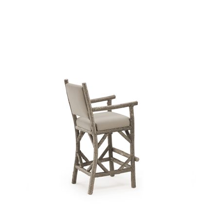 Iris Barstool with Arms 1132 La Lune Collection rustic furniture