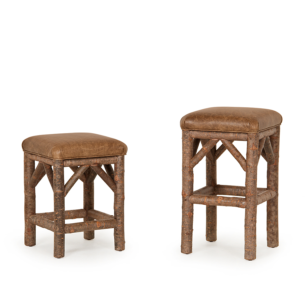 Otis Counter Stool 1142-I, Barstool 1144-I Natural finish La Lune Collection rustic furniture