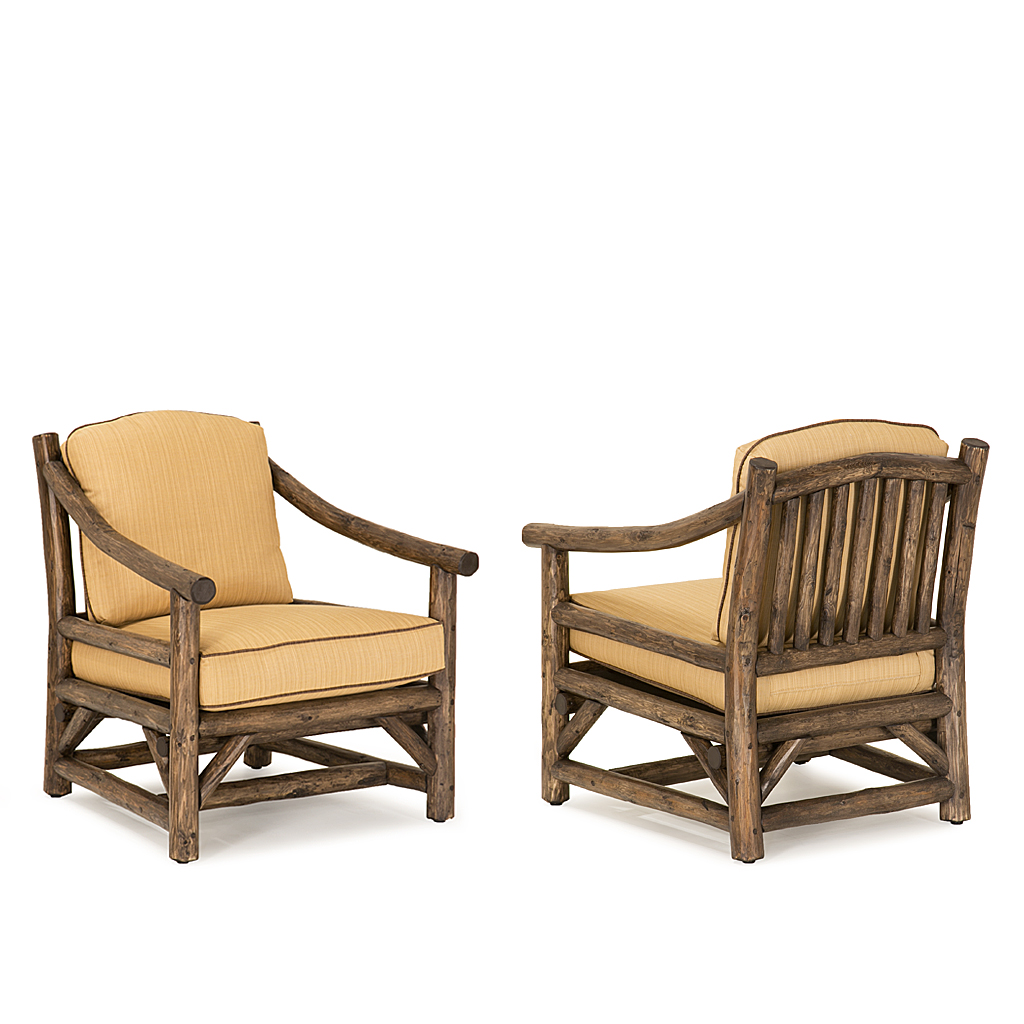 Lola Club Chair 1174-U Kahlua finish La Lune Collection rustic furniture