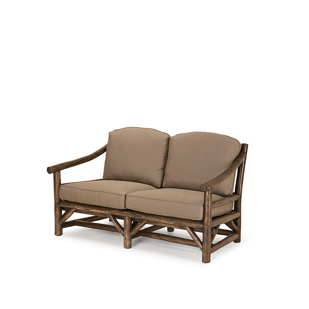 Lola Loveseat 1168-U Kahlua finish La Lune Collection rustic furniture
