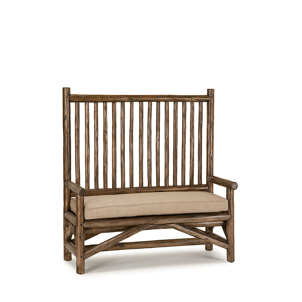 Manuel Deacons Bench 1149-U Kahlua finish La Lune Collection rustic furniture