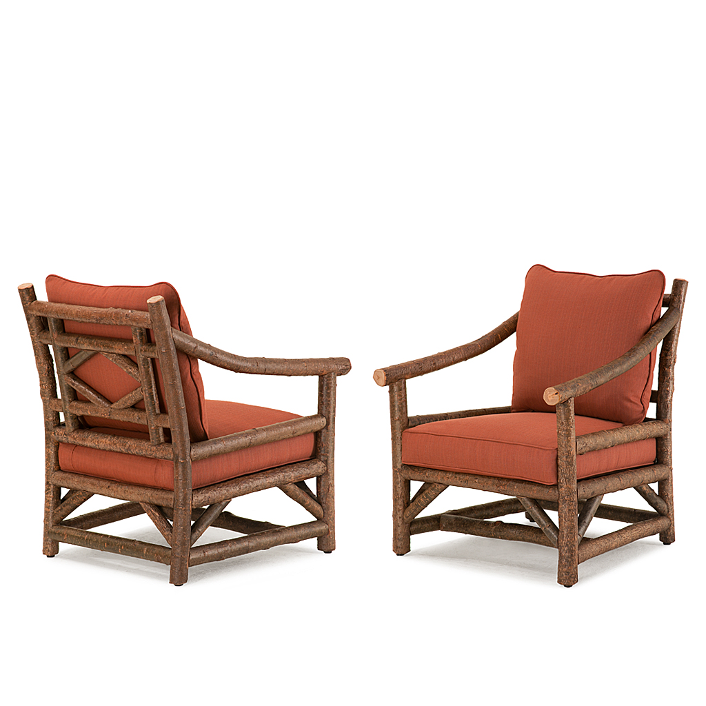 Mia Club Chair 1175-I Natural finish La Lune Collection rustic furniture