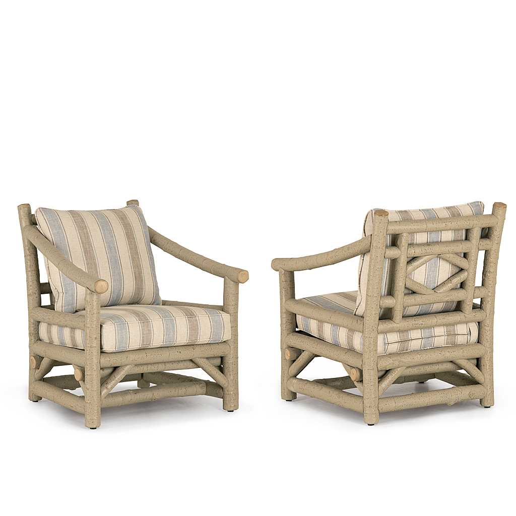Mia Club Chair 1175-U Taupe finish La Lune Collection rustic furniture