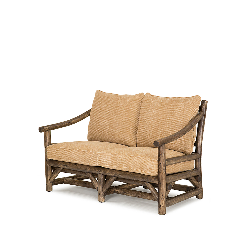 Mia Loveseat 1177-U Kahlua finish La Lune Collection rustic furniture