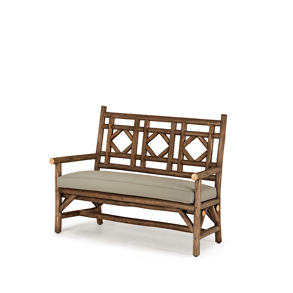 Mia Settee 1292-U Kahlua finish La Lune Collection rustic furniture