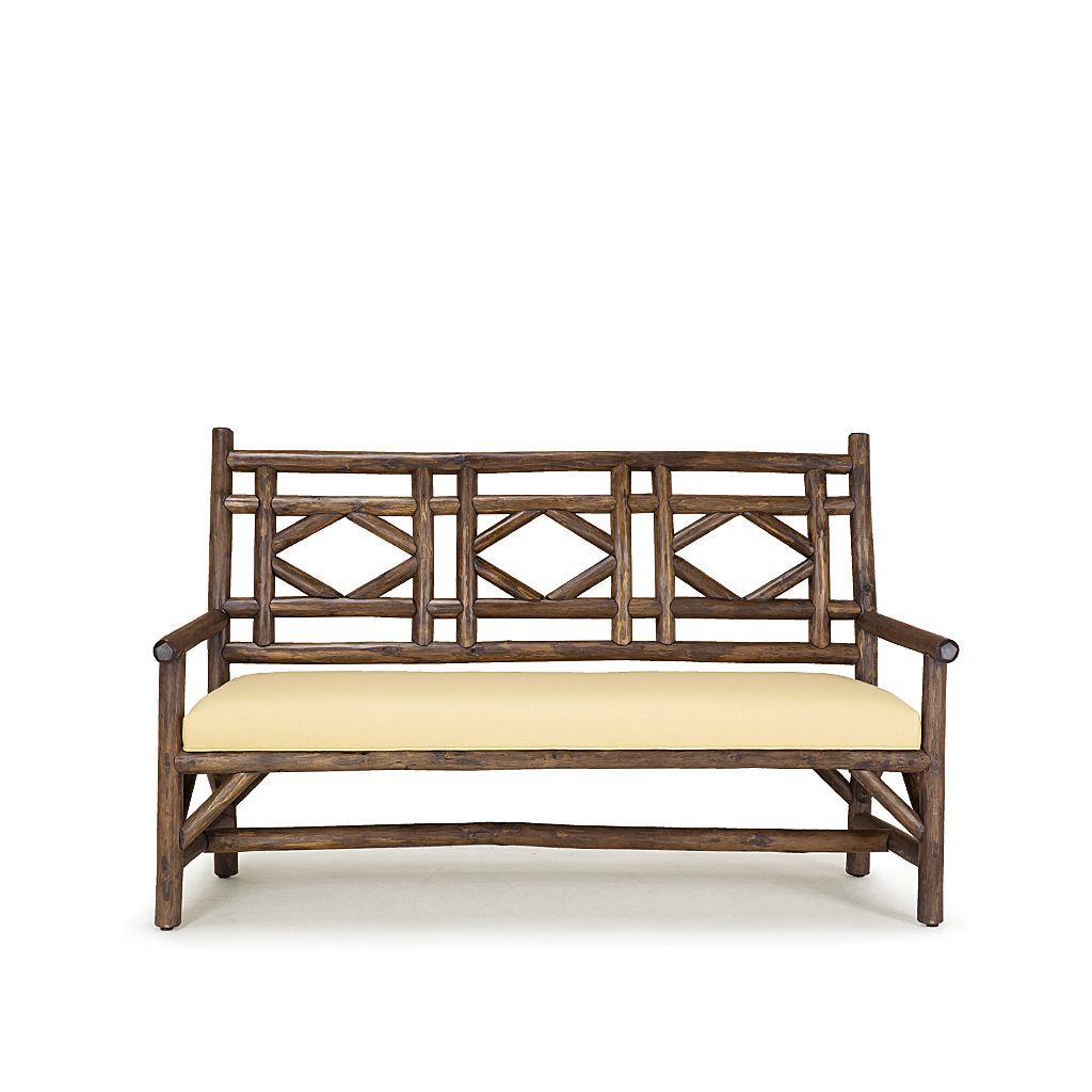 Mia Settee 1293-I Kahlua finish La Lune Collection rustic furniture