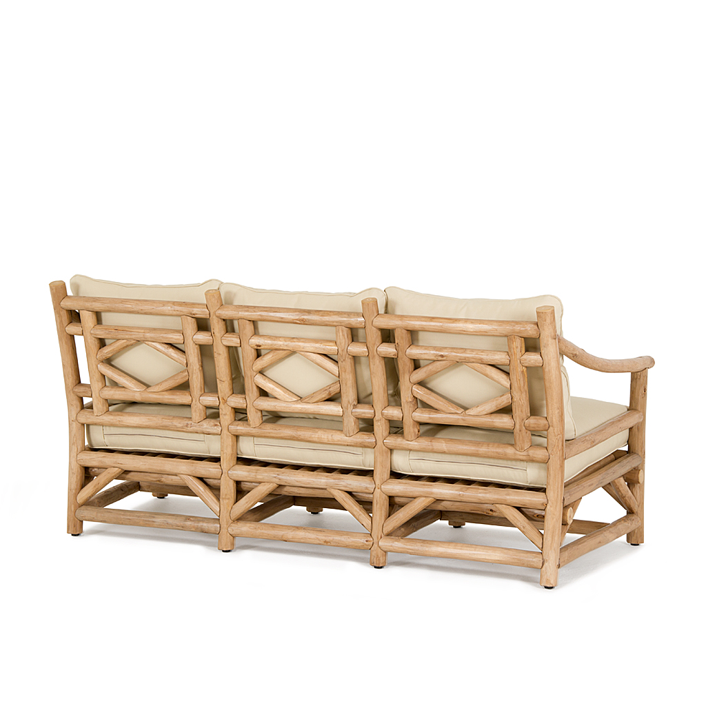 Mia Sofa 1179-U Pecan finish La Lune Collection rustic furniture