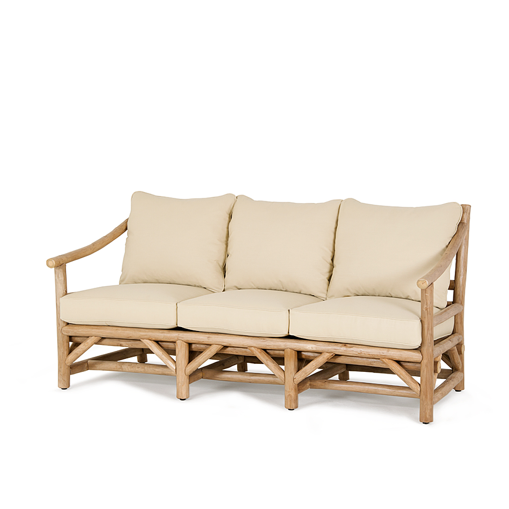 Mia Sofa 1179-U Pecan finish La Lune Collection rustic furniture