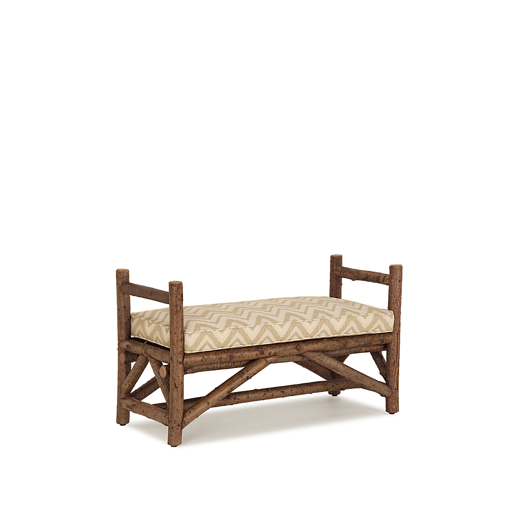 Orson Bench 1114-U Natural finish La Lune Collection rustic furniture