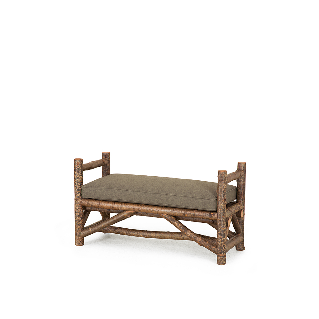 Orson Bench 1114-U Natural finish La Lune Collection rustic furniture