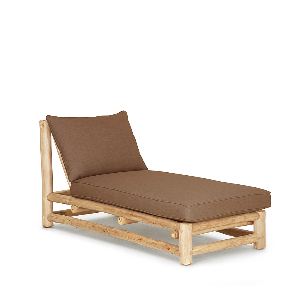 Wyatt Armless Chaise 1256-U Wheat finish La Lune Collection rustic furniture
