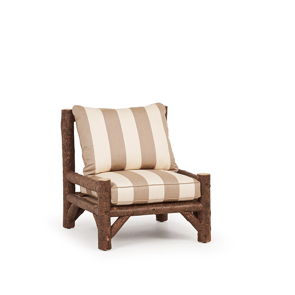 Wyatt Armless Lounge Chair 1252-I Natural finish La Lune Collection rustic furniture