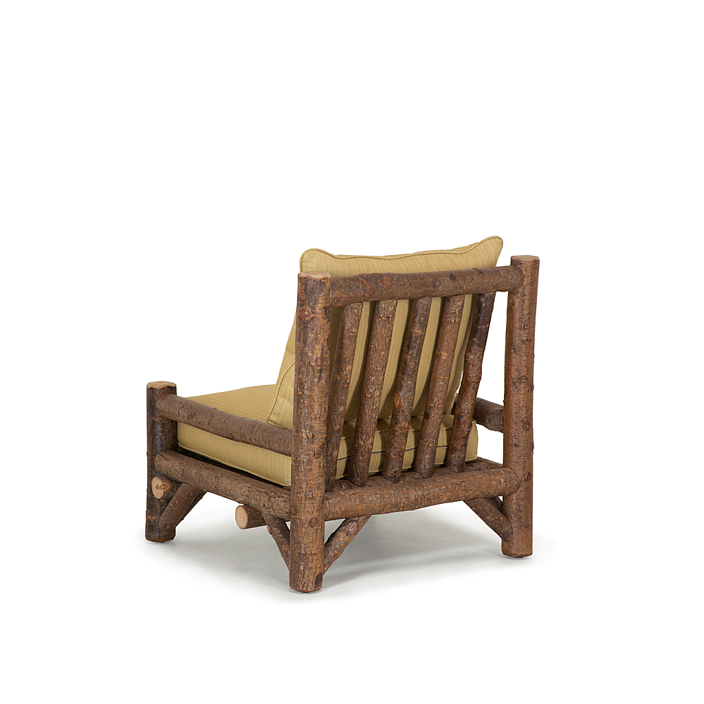 Wyatt Armless Lounge Chair 1252-U Natural finish La Lune Collection rustic furniture