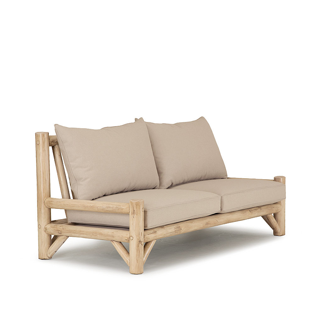 Wyatt Armless Medium Sofa 1630-I Mushroom finish La Lune Collection rustic furniture