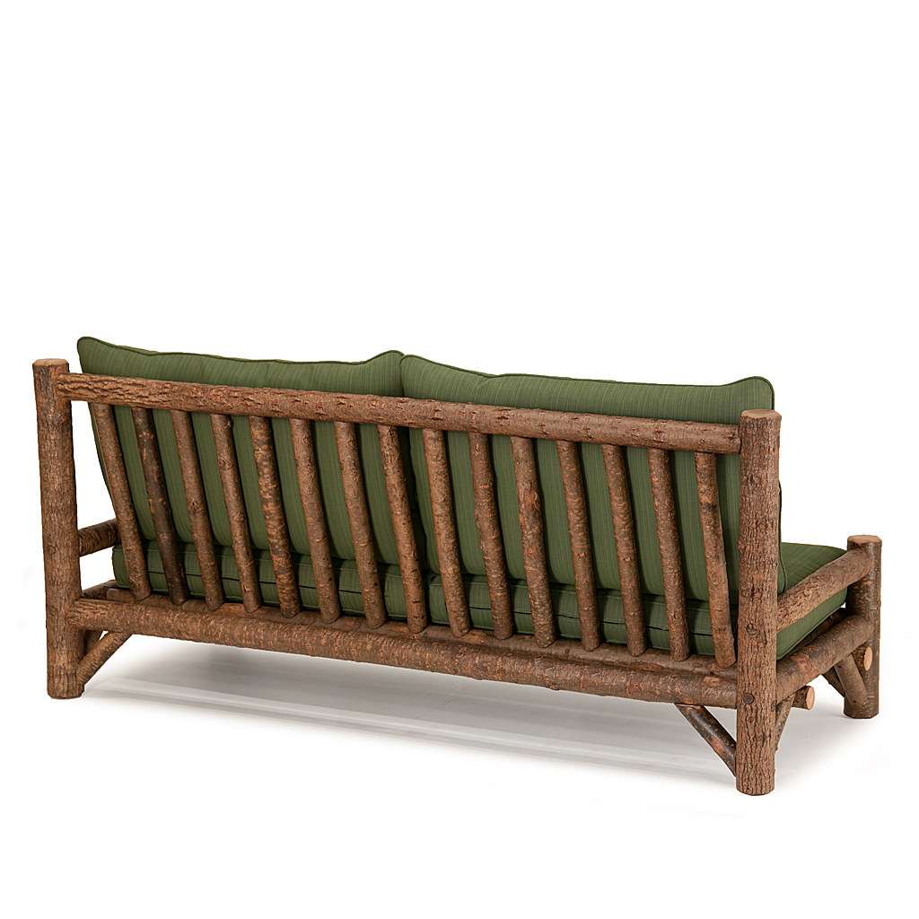 Wyatt Armless Medium Sofa 1630-U Natural finish La Lune Collection rustic furniture