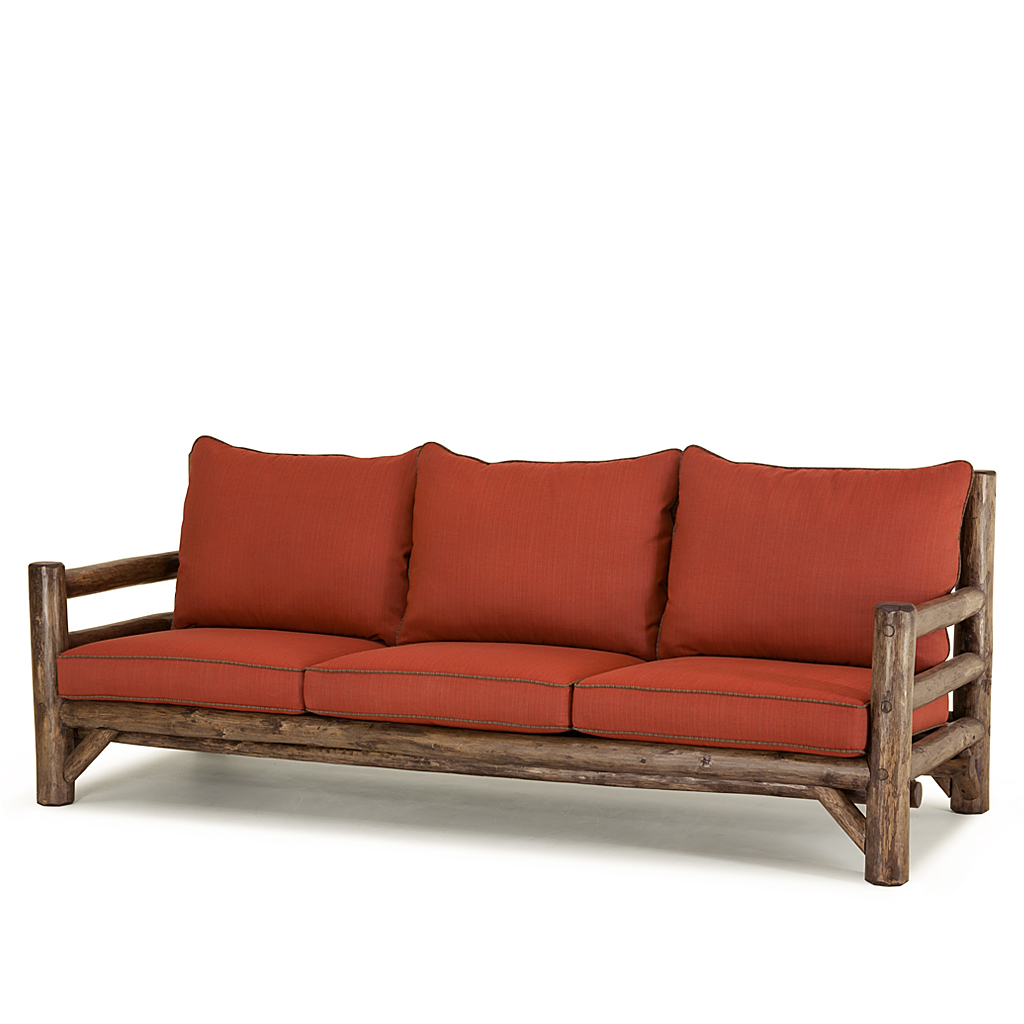 Wyatt Sofa 1247-U Kahlua finish La Lune Collection rustic furniture