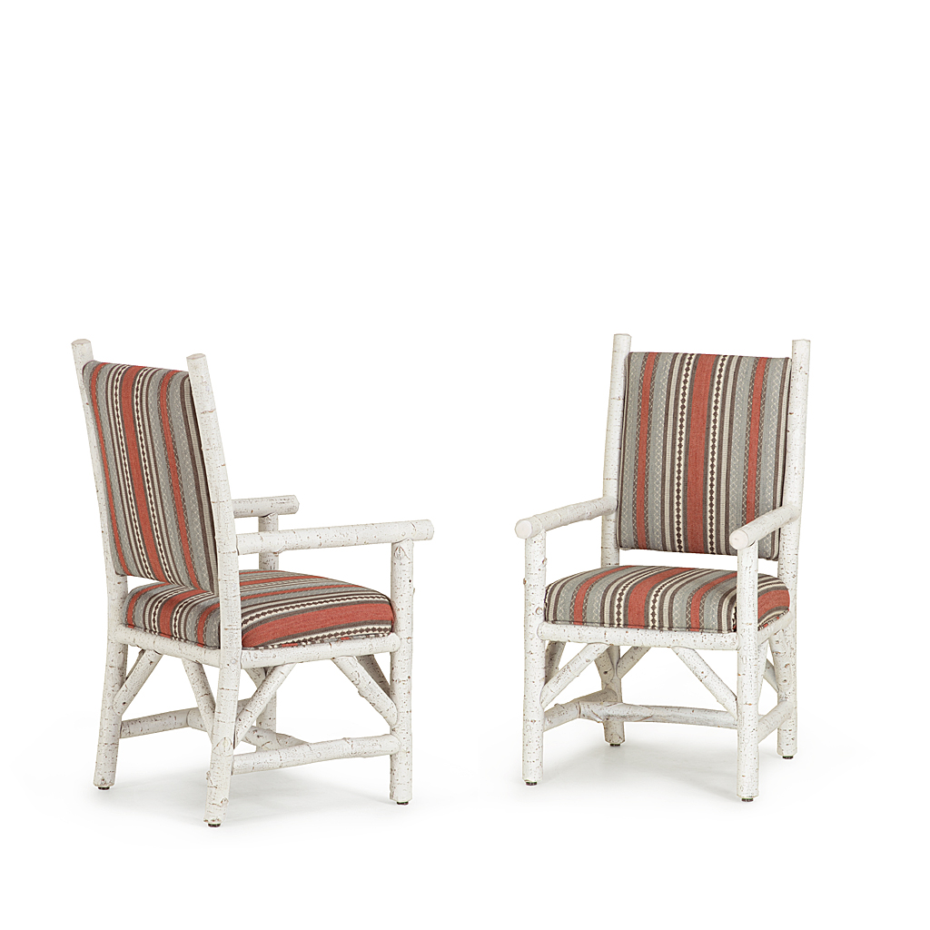 Iris Armchair 1166-I Antique White finish La Lune Collection rustic furniture