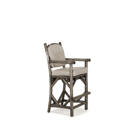 Lily Barstool with Arms 1396-U La Lune Collection rustic furniture