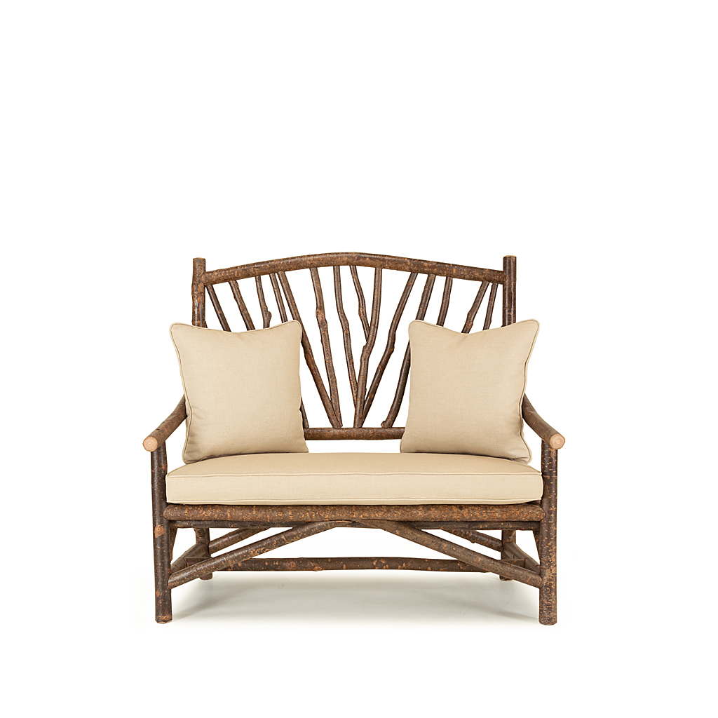 Lily Settee 1404-U Natural finish La Lune Collection rustic furniture