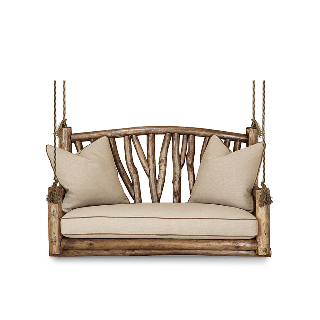 Ilana Porch Swing 1552-I Kahlua finish La Lune Collection rustic furniture