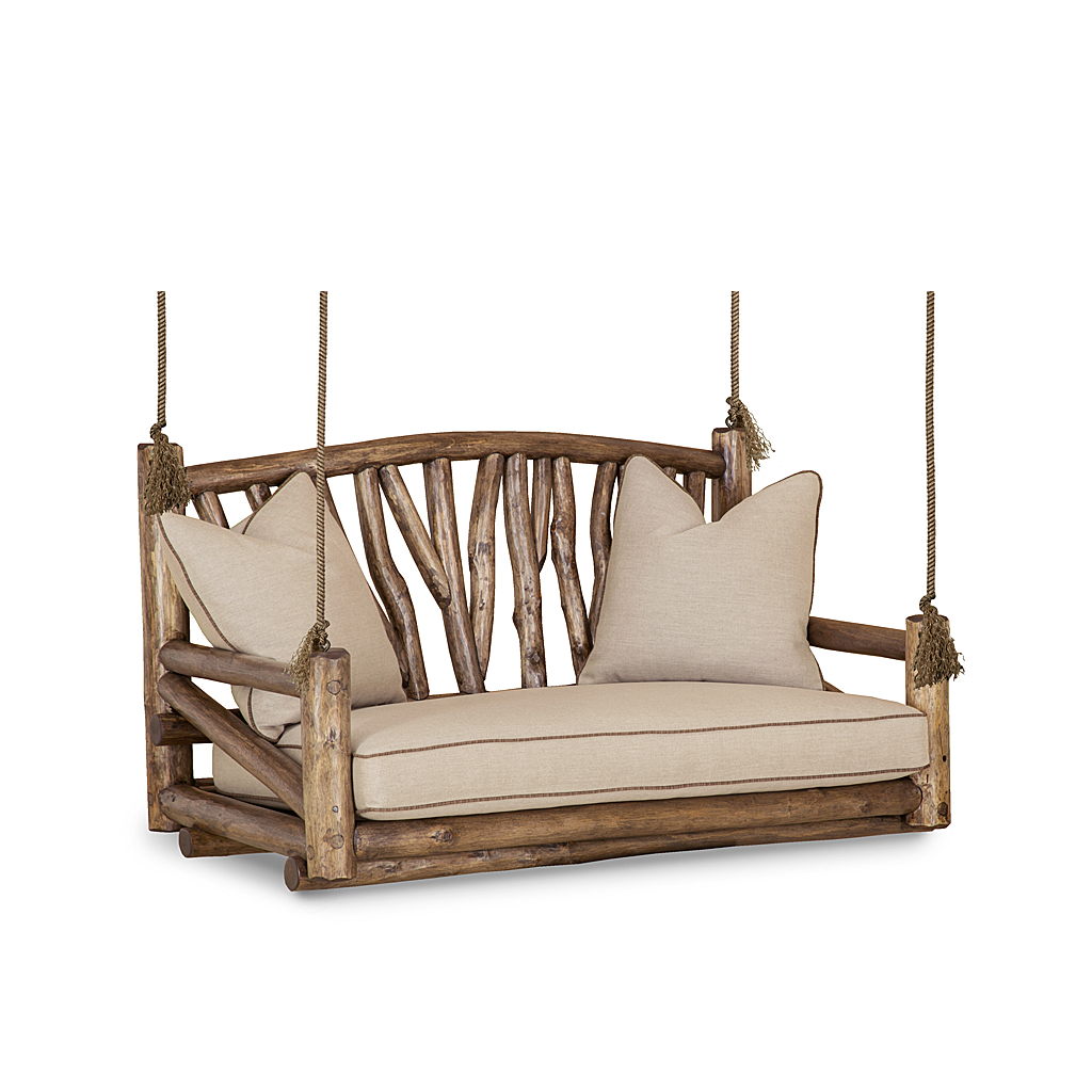 Ilana Porch Swing 1552-I Kahlua finish La Lune Collection rustic furniture