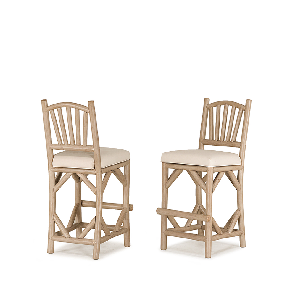 Jen Barstool 1122-I Custom Mushroom finish La Lune Collection rustic furniture