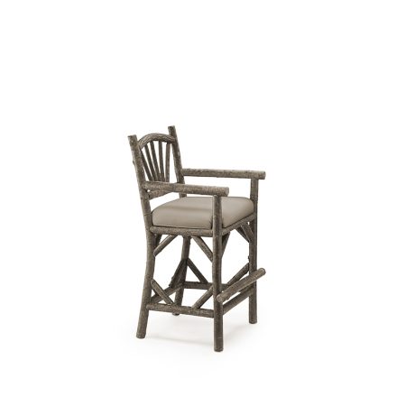 Jen Barstool with Arms 1124-I La Lune Collection rustic furniture